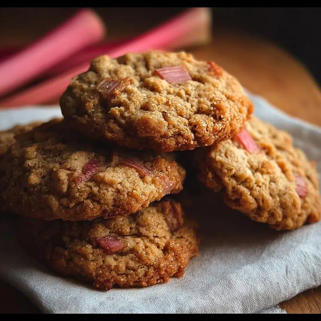 Soft Brown Sugar Rhubarb Cookies 2 Brown Sugar Rhubarb Cookies