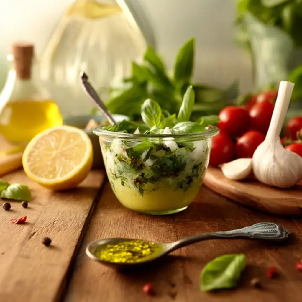 Zesty Lemon Basil Vinaigrette for Summer Salads