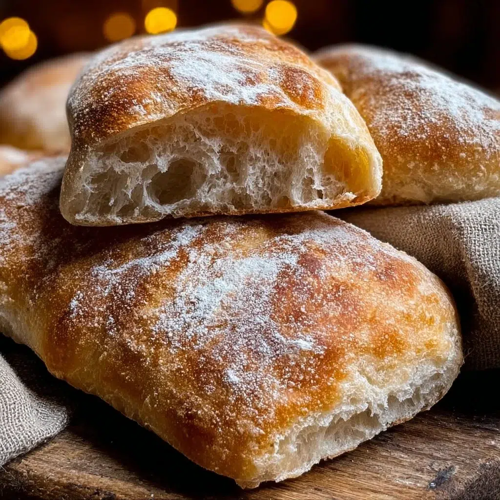 Fluffy Ciabatta Bread