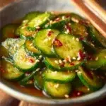 Quick Asian Cucumber Salad with vibrant veggies and a tangy dressing